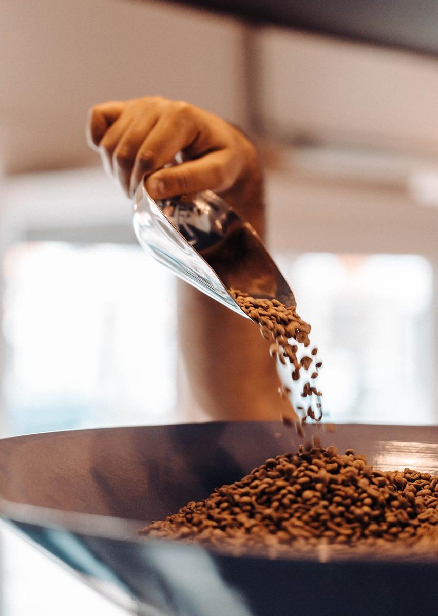 coffee beans, scooper, hand-5712780.jpg